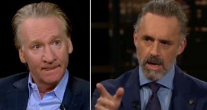 The moment Jordan Peterson asked a hard question about Trump to Bill Maher