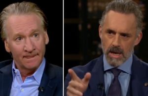The moment Jordan Peterson asked a hard question about Trump to Bill Maher