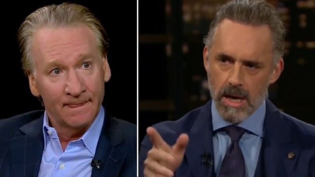 The moment Jordan Peterson asked a hard question about Trump to Bill Maher