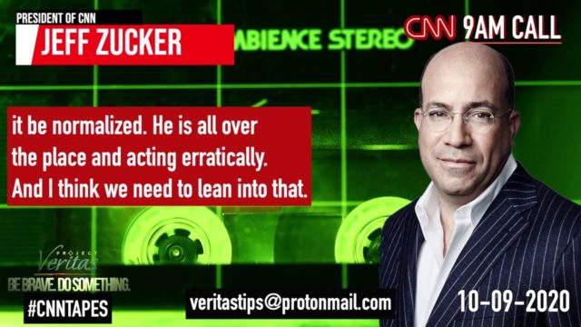 CNN President Jeff Zucker Appears To Manipulate His Senior Leadership Blasting Trump