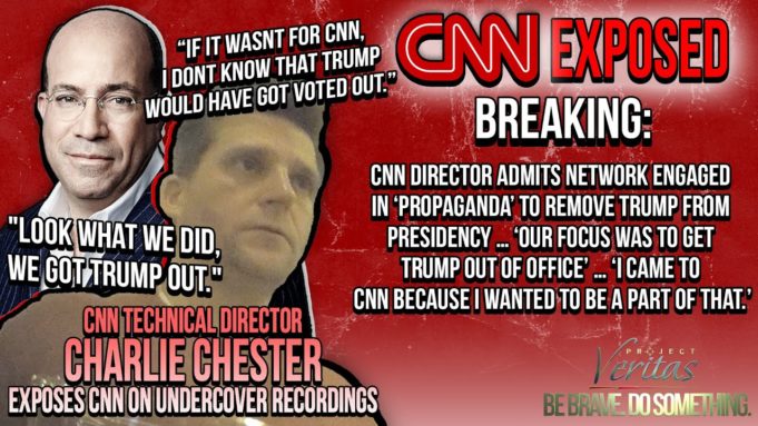 CNN Director Admits Network Engaged In Propaganda To Remove Trump