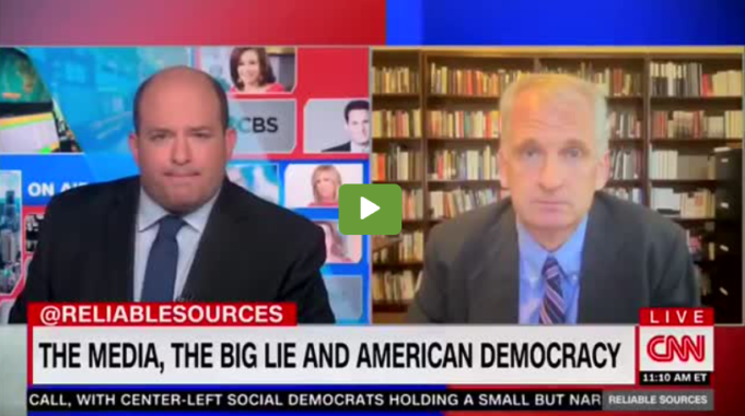 Yale Professor Tells CNN To “Drop The ‘Fair And Balanced’ Approach”