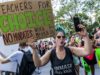 More Democrat Instability As New York City Teachers File Emergency Request With Supreme Court to Block COVID-19 Vaccine Mandate . (AP Photo/Mary Altaffer, file)