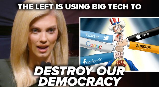 The Left is using Big Tech to destroy our democracy