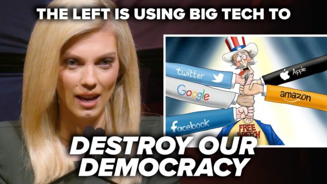 The Left is using Big Tech to destroy our democracy