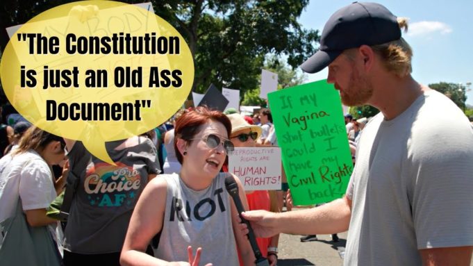 Pro-Choice Advocate “Doesn’t Care” About The Constitution