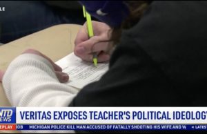 Veritas Exposes Teacher’s Political Ideology in Classroom