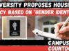 University Proposes Housing Policy Based On “Gender Identity”