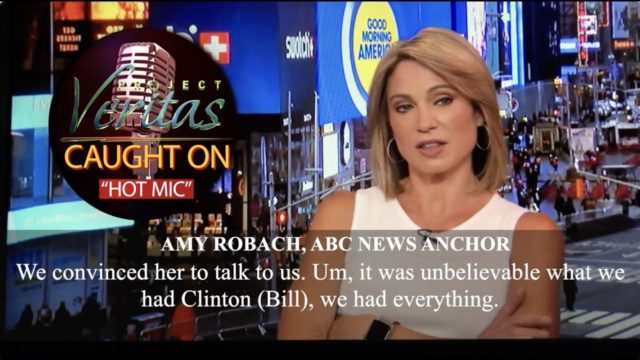 3 Years Ago, ABC’s Amy Robach Was Caught On Hot Mic Exposing How Network Buried The Epstein Story