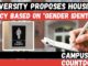 University Proposes Housing Policy Based On “Gender Identity”