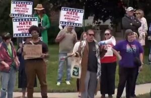 Sick Freaks Protest Outside Catholic School In Defense Of Trans Shooter